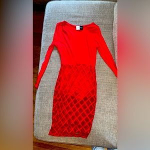Woman’s red dress size medium
